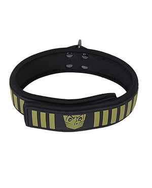 Fort Troff Fort Troff Tactical Collar &amp; Leash - Black/Green - Image 3