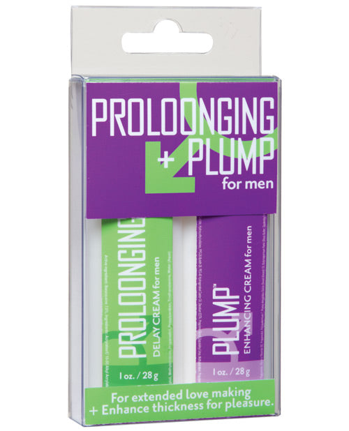 Prolonging Plump &amp; Prolonger Enhancement Cream for Men - Pack of 2
