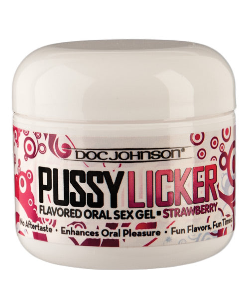 Doc Johnson Pussy Licker - 2 oz Strawberry - Image 2