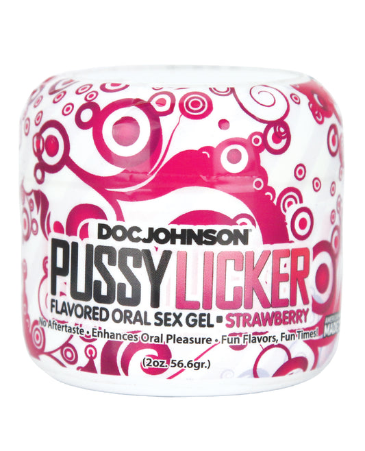 Doc Johnson Pussy Licker - 2 oz Strawberry