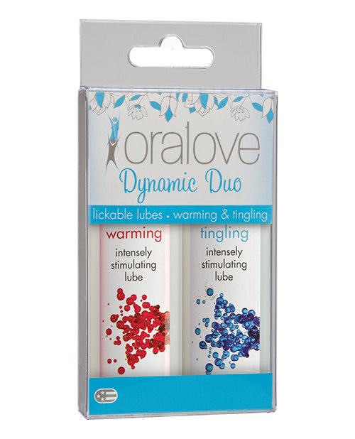 Oralove Oralove Delicious Duo Flavored Lube - Warming &amp; Tingling