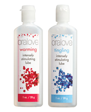 Oralove Oralove Delicious Duo Flavored Lube - Warming &amp; Tingling - Image 2