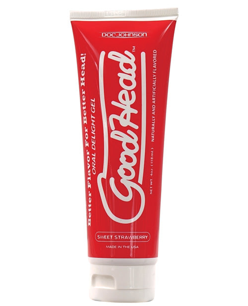 GoodHead GoodHead Oral Gel - 4 oz Sweet Strawberry - Image 2