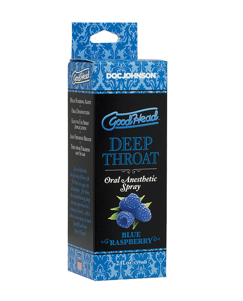 GoodHead GoodHead Deep Throat Spray - Blue Raspberry