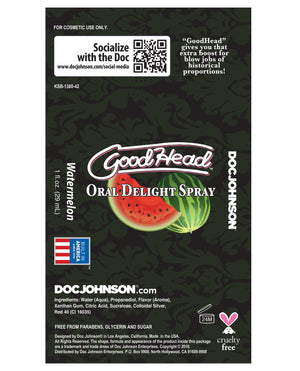 GoodHead GoodHead Oral Delight Spray - Watermelon - Image 3