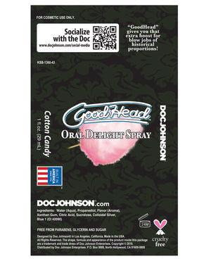 GoodHead GoodHead Oral Delight Spray - Cotton Candy - Image 3