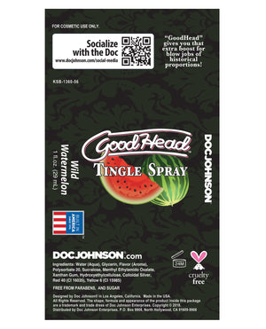 GoodHead GoodHead Tingle Spray - Wild Watermelon - Image 2
