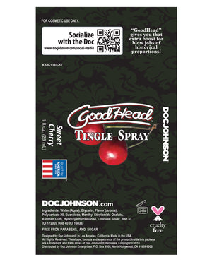 GoodHead GoodHead Tingle Spray - Sweet Cherry - Image 3
