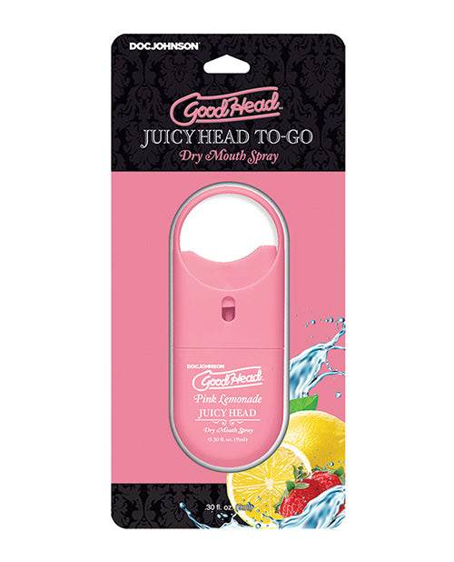 GoodHead GoodHead Juicy Head Dry Mouth Spray To Go - .30 oz Pink Lemonade