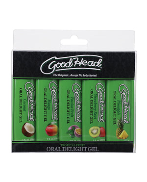 GoodHead GoodHead Tropical Fruits Oral Delight Gel - Asst. Flavors Pack of 5 - Image 2