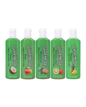 GoodHead GoodHead Tropical Fruits Oral Delight Gel - Asst. Flavors Pack of 5