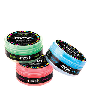 Mood Mood Lube Kissable Foreplay Gels - 2 oz Asst. Flavors Pack of 3 - Image 2