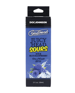 GoodHead GoodHead Juicy Head Dry Mouth Spray - 2 oz Sour Blue Raspberry - Image 2