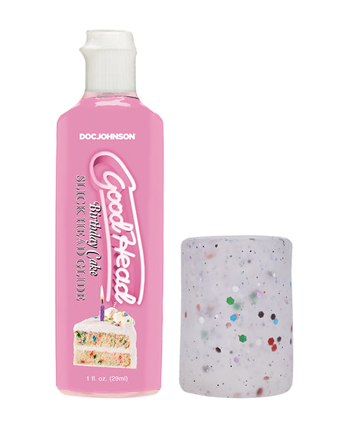 GoodHead GoodHead Birthday Cake Blowjob Set Includes Stroker &amp; Slick Head Glide - 1 oz Bottle Birthday Cake - Image 2