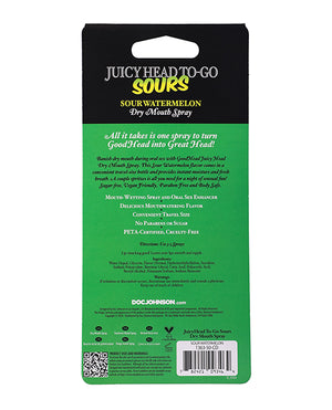 GoodHead GoodHead Juicy Head Dry Mouth Spray To-Go - .30 oz Sour Watermelon - Image 4