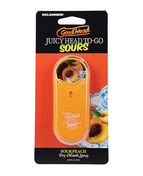 GoodHead GoodHead Juicy Head Dry Mouth Spray To-Go - .30 oz Sour Peach