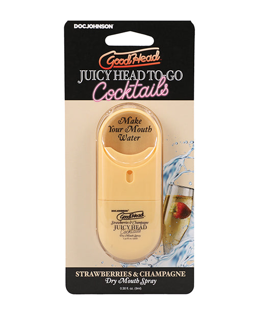 GoodHead GoodHead Juicy Head Cocktails Dry Mouth Spray To-Go - Strawberries &amp; Champagne