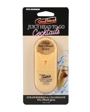 GoodHead GoodHead Juicy Head Cocktails Dry Mouth Spray To-Go - Strawberries &amp; Champagne