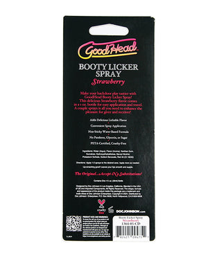 GoodHead Booty Licker Spray - 1 oz Strawberry