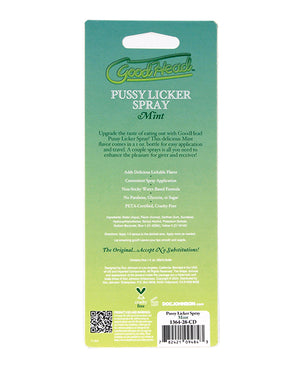 GoodHead GoodHead Pussy Licker Spray - 1 oz Mint - Image 3