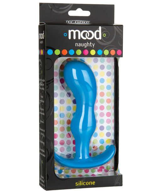 Mood Mood Naughty 2 Butt Plug Large - Blue - Image 2