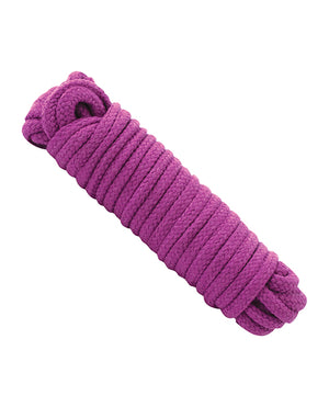 Doc Johnson Japanese Style Bondage Cotton Rope - Purple