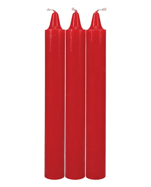 Doc Johnson Japanese Drip Candles - Pack of 3 Red - Image 2