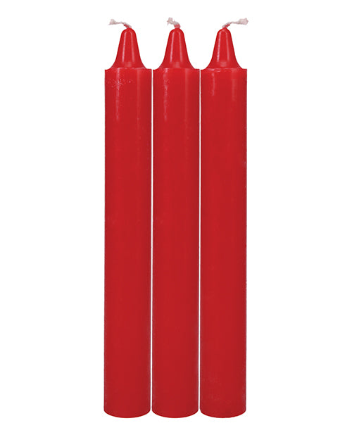 Doc Johnson Japanese Drip Candles - Pack of 3 Red - Image 2