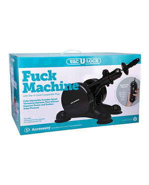 Vac-U-lock Vac-U-Lock Fuck Machine - Black - Image 2