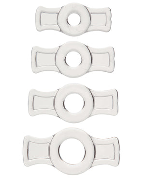 Titanmen Titanmen Tools Cock Ring Set - Clear - Image 2