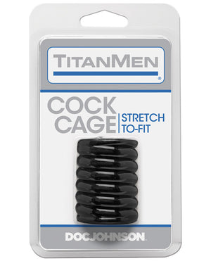 Titanmen Titanmen Tools Cock Cage - Black - Image 2