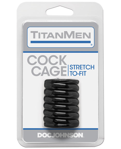 Titanmen Titanmen Tools Cock Cage - Black - Image 2