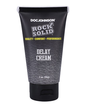 Rock Solid Rock Solid Delay Cream - 2 oz - Image 2