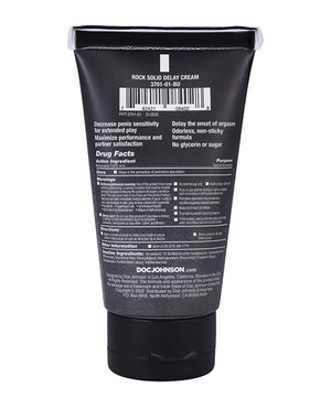 Rock Solid Rock Solid Delay Cream - 2 oz - Image 3