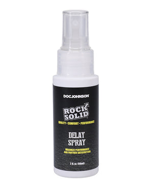 Rock Solid Rock Solid Delay Spray - 2 oz - Image 2