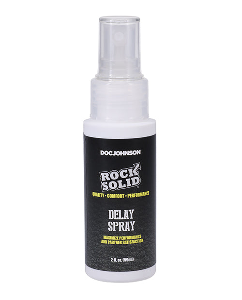 Rock Solid Rock Solid Delay Spray - 2 oz - Image 2