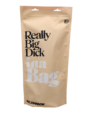 In A Bag In A Bag 10" Really Big Dick - Clear - Image 5