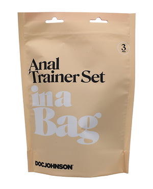 In A Bag In A Bag Anal Trainer Set - Black - Image 5