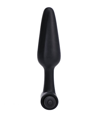 In A Bag In A Bag 5" Vibrating Butt Plug - Black - Image 2