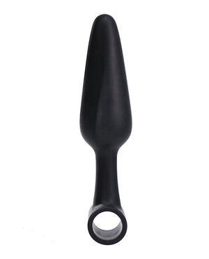 In A Bag In A Bag 5" Vibrating Butt Plug - Black - Image 3