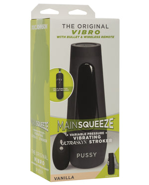 Main Squeeze Main Squeeze Original Vibro Pussy - Vanilla