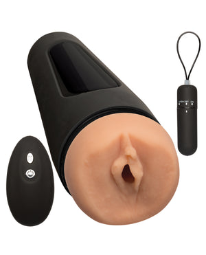 Main Squeeze Main Squeeze Original Vibro Pussy - Vanilla - Image 5
