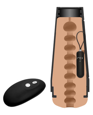 Main Squeeze Main Squeeze Original Vibro Pussy - Vanilla - Image 4