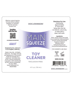 Main Squeeze Main Squeeze Toy Cleaner - 4 oz - Image 2