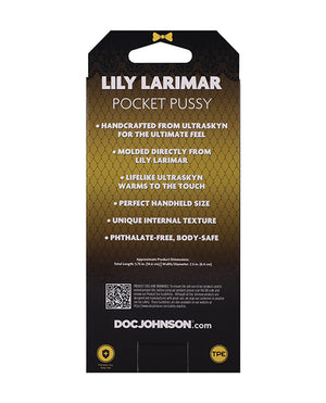 Signature Strokers Signature Strokers ULTRASKYN Pocket Pussy - Lily Larimar, Vanilla - Image 4