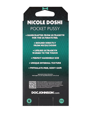 Signature Strokers Signature Strokers ULTRASKYN Pocket Pussy - Nicole Doshi, Vanilla - Image 4