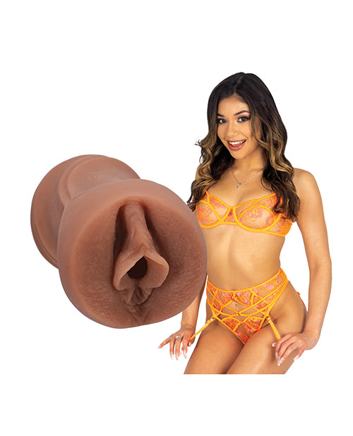 Signature Strokers ULTRASKYN Pocket Pussy - Xxlayna Marie, Caramel - Image 2