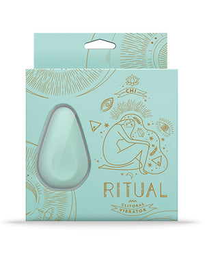 RITUAL RITUAL Chi Rechargeable Silicone Clit Vibe - Mint - Image 2