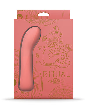 RITUAL RITUAL Zen Rechargeable Silicone G-Spot Vibe - Coral - Image 2