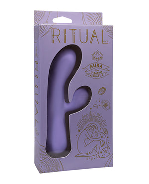 RITUAL RITUAL Aura Rechargeable Silicone Rabbit Vibe - Lilac